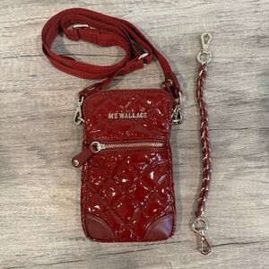 MZ Wallace Micro Crosby - Red Lacquer